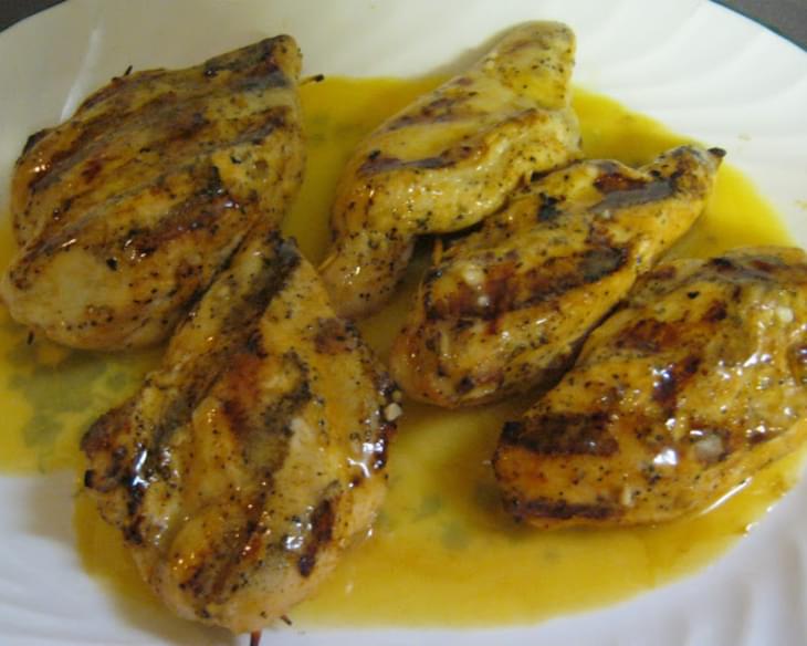 Lemon Parmesan Grilled Chicken