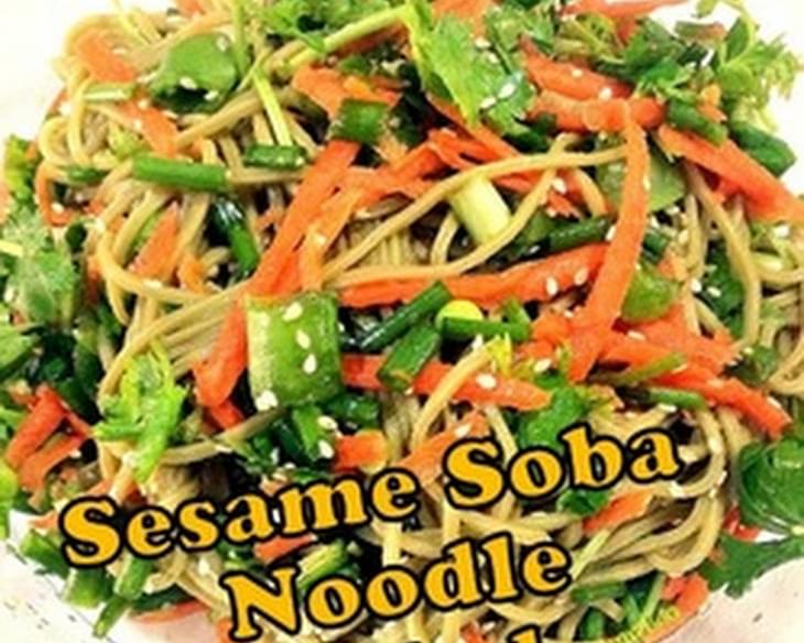 Sesame Soba Noodle Salad