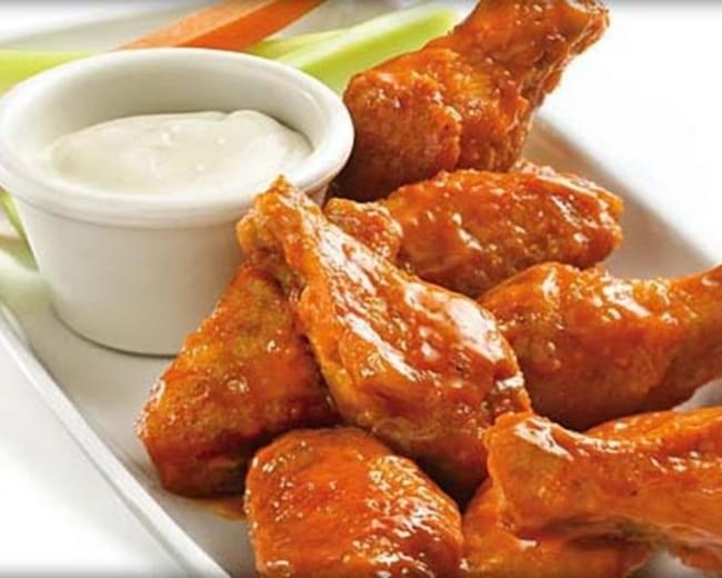 Spicy Chicken Wings In Barbecue Sauce