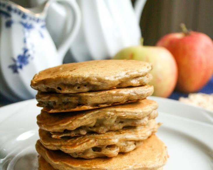 Apple Oat Pancakes