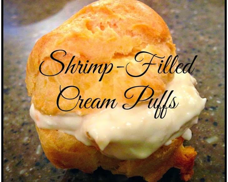 Shrimp-Filled Cream Puffs