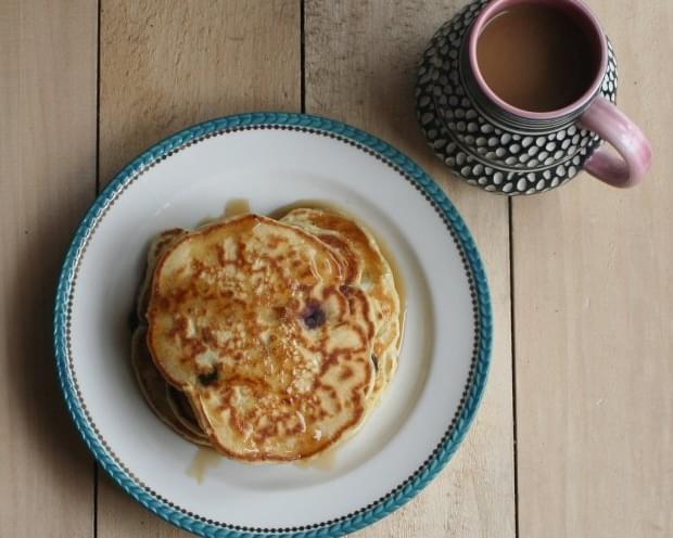 Honey Date Pancakes