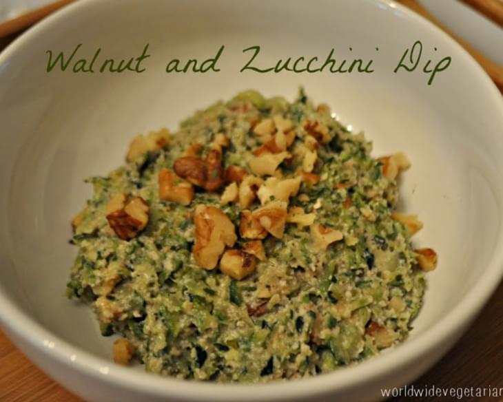 Walnut and Zucchini Dip
