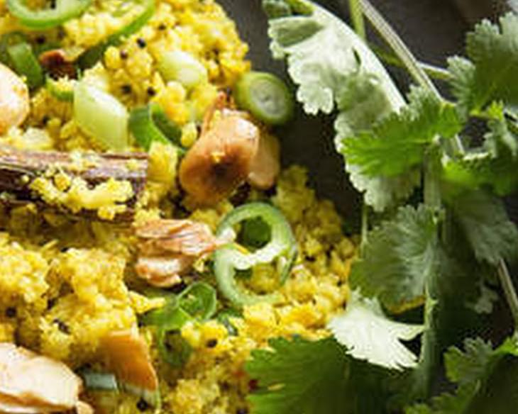 Indian-spiced Cauliflower Rice