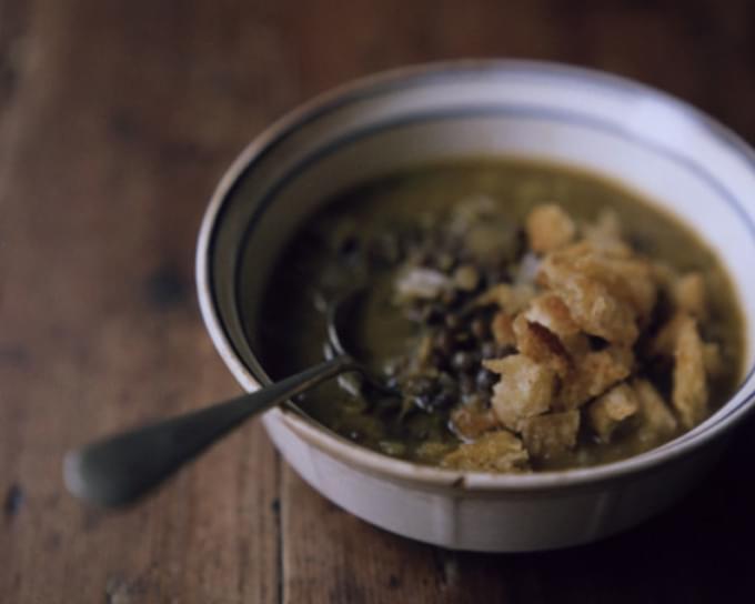 Kabocha French Lentil Soup