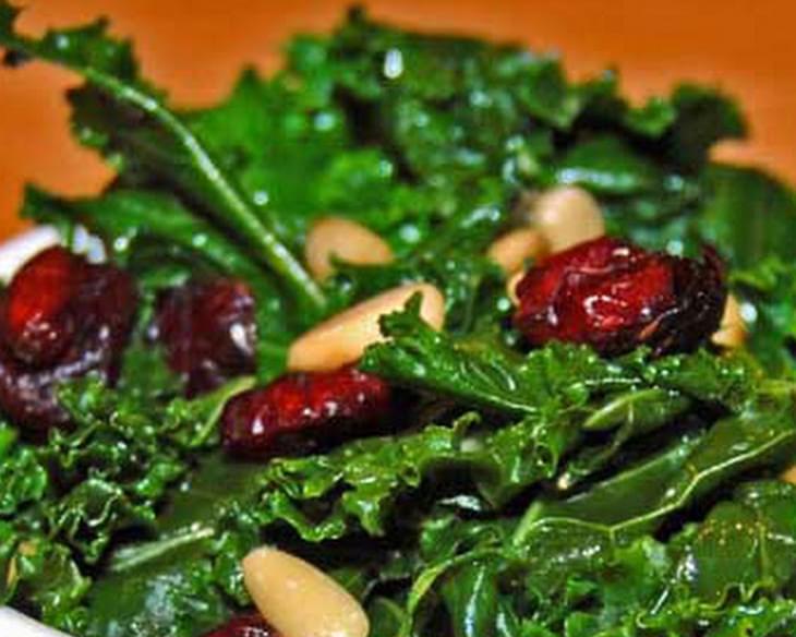 Kale with Cranberries