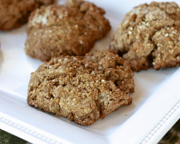 Whole Wheat Gingerbread Scones