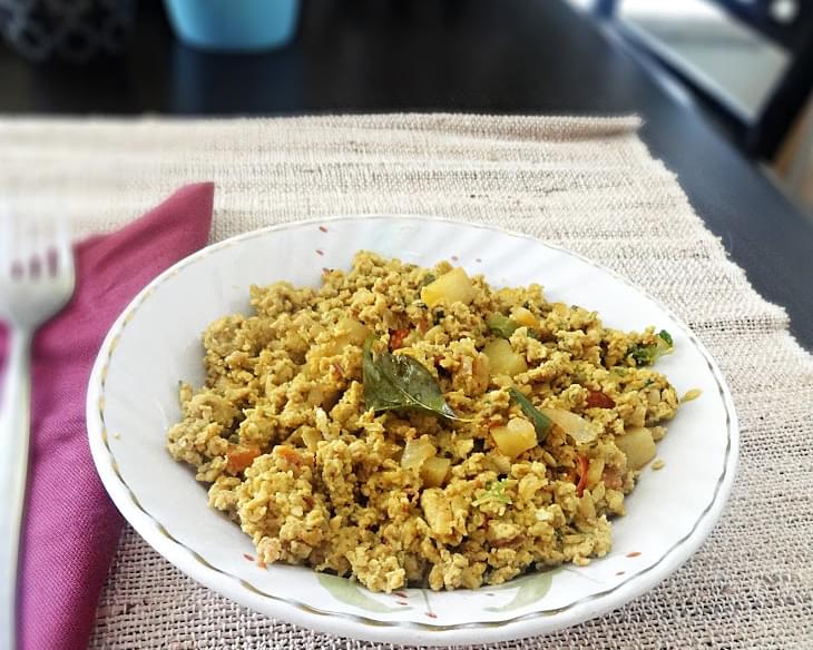 Egg Bhurji Recipe (Anda Burji Recipe) - Indian scrambled eggs