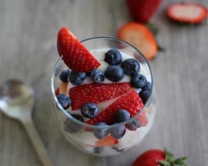 Berry Coconut Yogurt Parfait