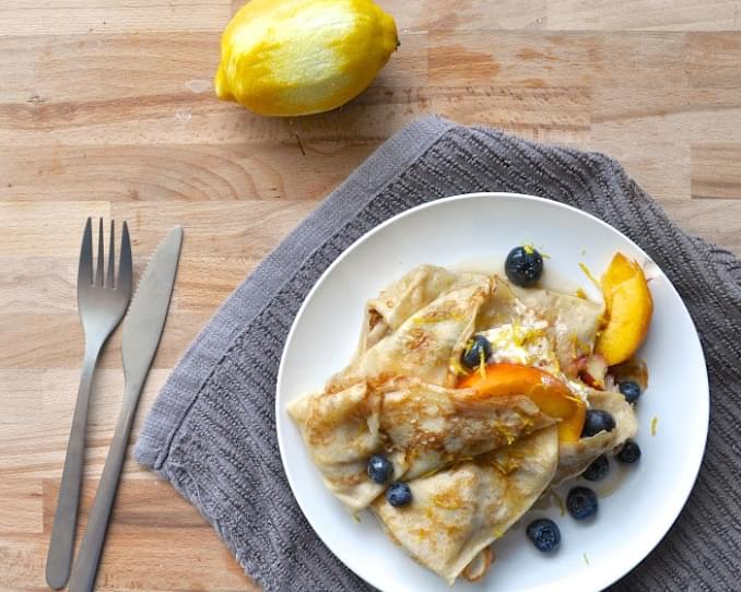 Summer Crepes with Ricotta