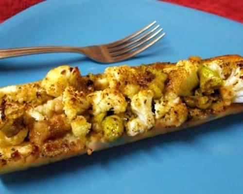 Baked Cucumbers with Cauliflower recipe - 166 calories
