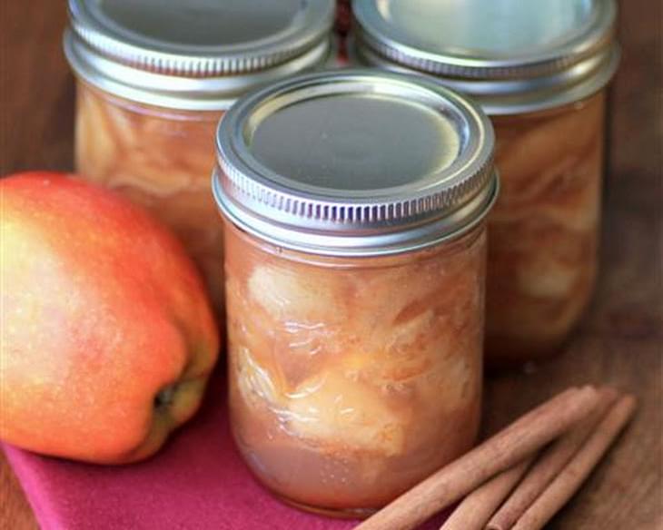 Brandied Cinnamon Apple Preserves
