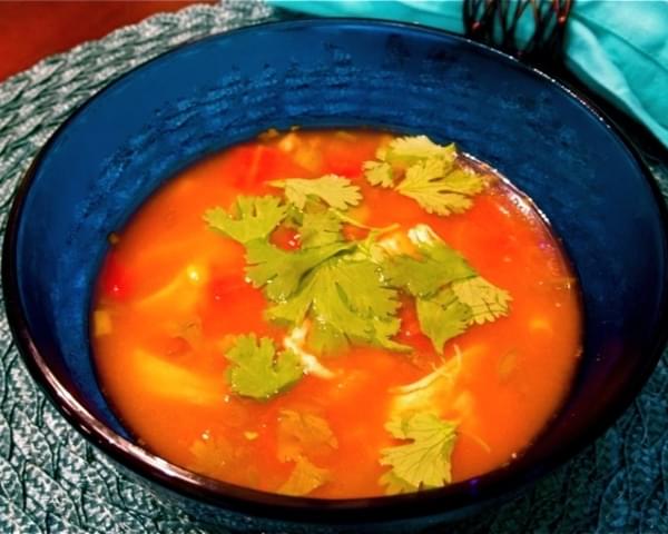 {Recipe} Southwest Chicken Crock Pot Soup