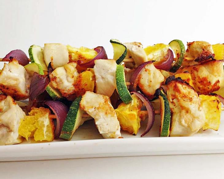 Chicken Orange Skewers