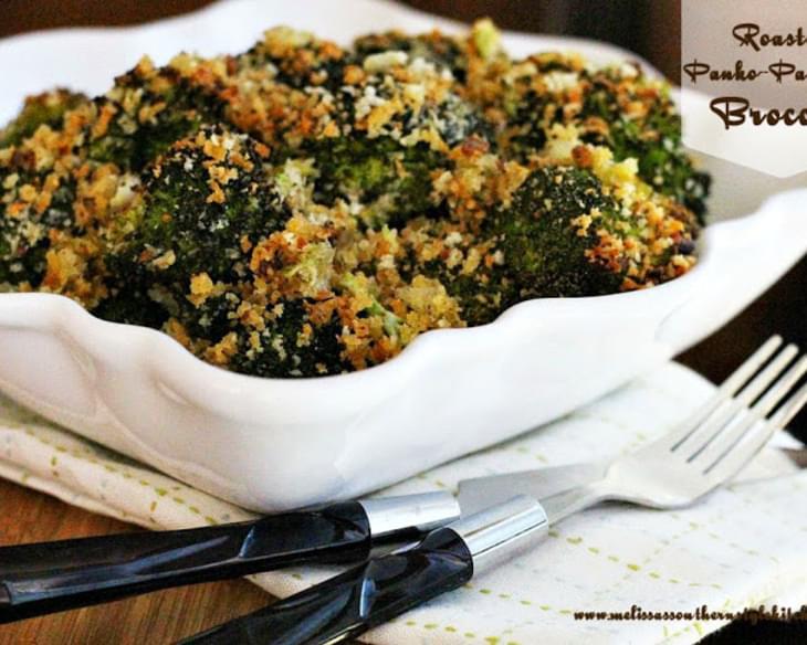 Roasted Panko-Parmesan Broccoli