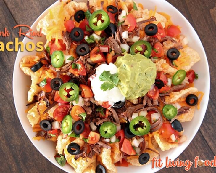 Pork Rind Nachos