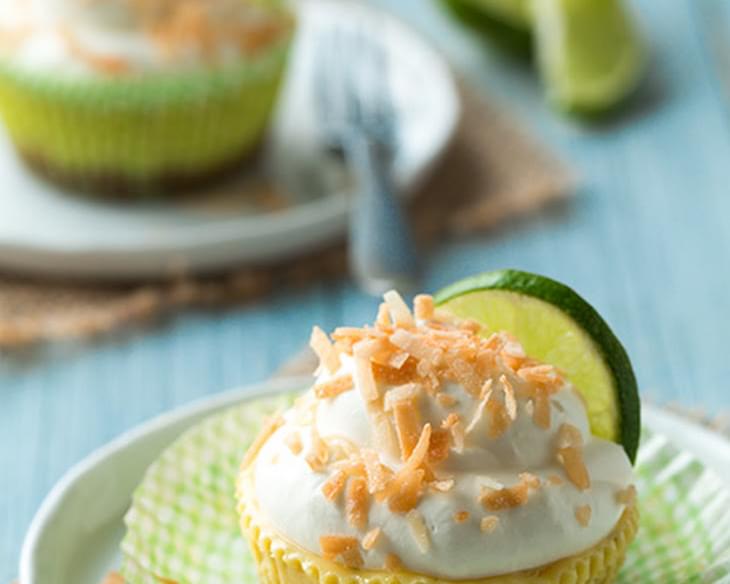 Coconut Key Lime Pie Cupcakes