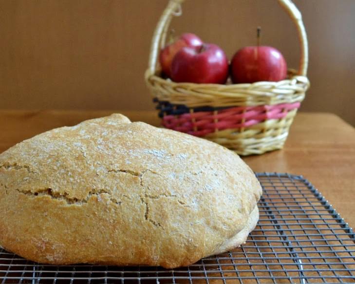 No-Knead Apple Pie Bread