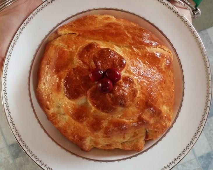 Crescent-Wrapped Brie with Cranberries and Pecans