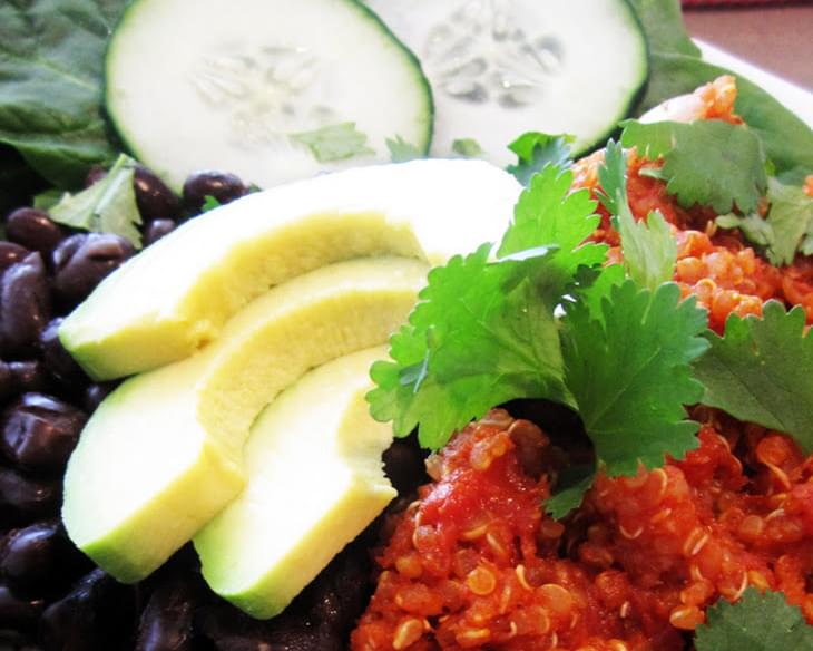 Vegan Tex-Mex Tomato Quinoa