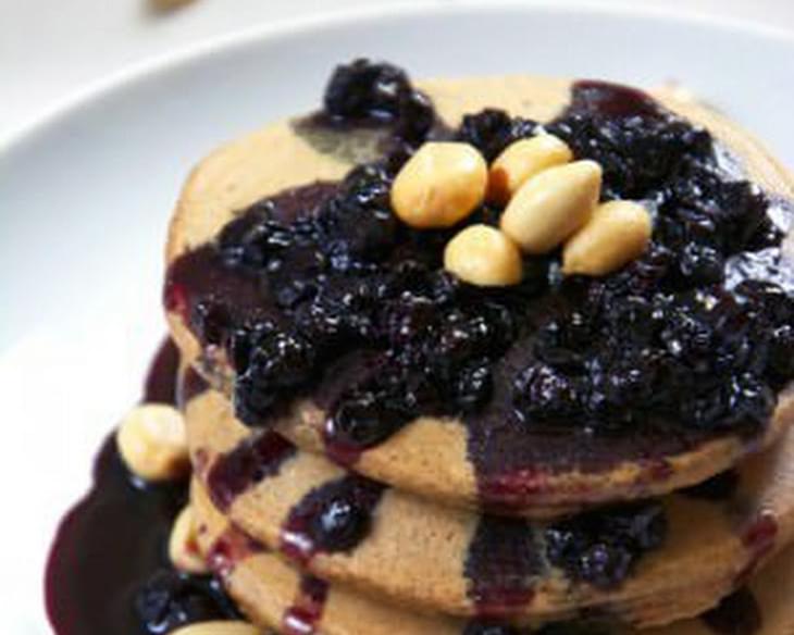 {Whole Wheat} Cranberry Bliss Pancakes
