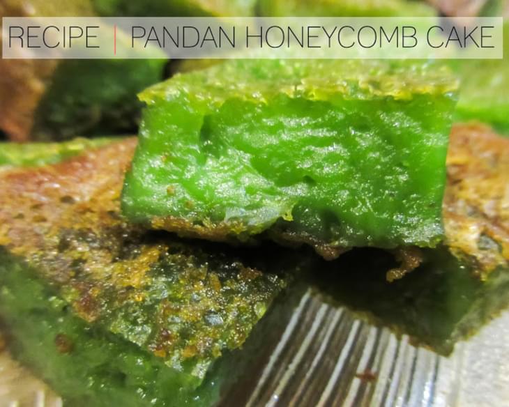 RECIPE | Pandan Honeycomb Cake (Banh Bo Nuong)