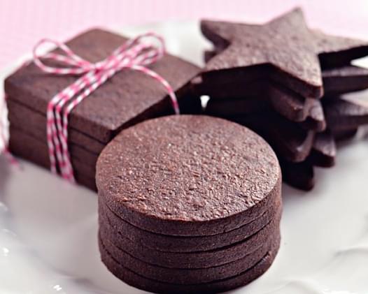 Perfect Dark Chocolate Sugar Cookies