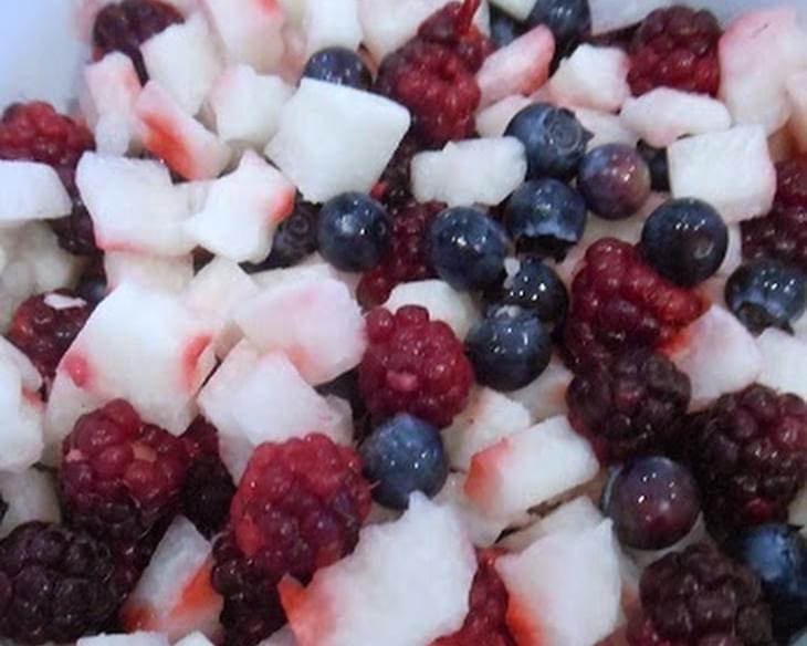 Bring Out the Piccolos for this Berryific Jicama Salad