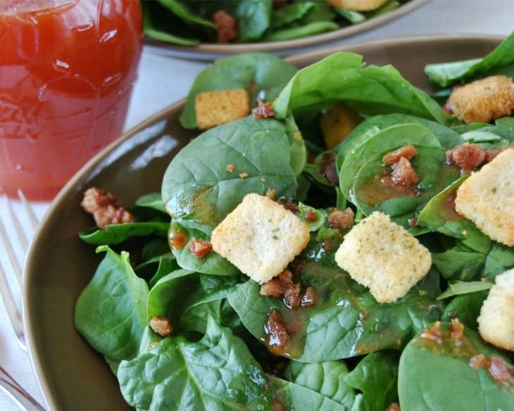 Spinach and Bacon Salad