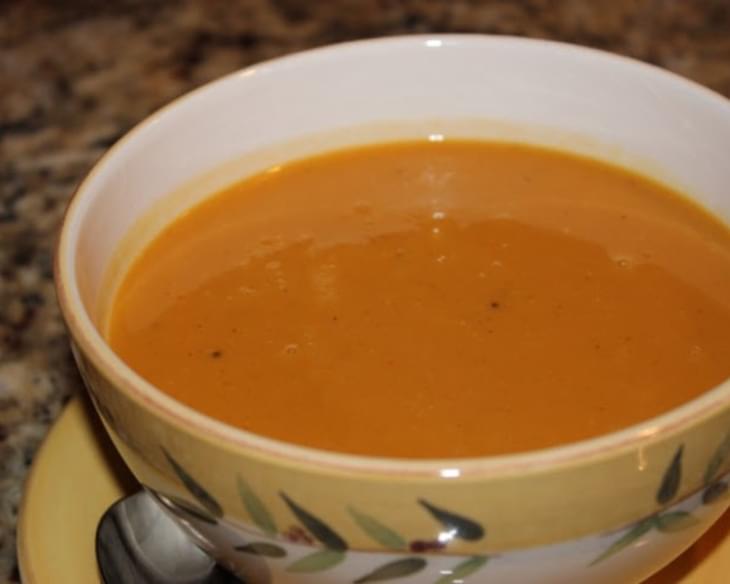 Creamy Sweet Potato Soup #SundaySupper