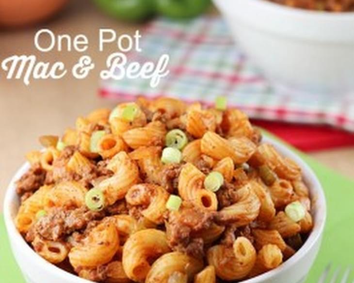 One Pot Mac and Beef