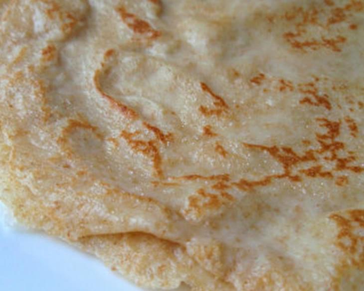 Whole Wheat Crepes (Swedish Pancakes)