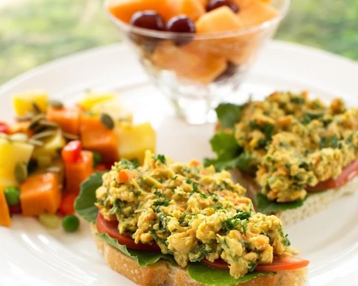 Chickpea and Kale Sandwich Spread or Salad