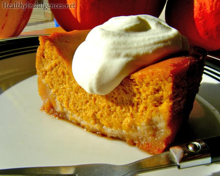 Healthier Pumpkin Gooey Butter Cake (Sugar-Free!)