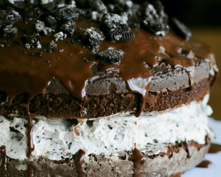 Chocolate Covered Oreo Cookie Cake (from Recipezaar)