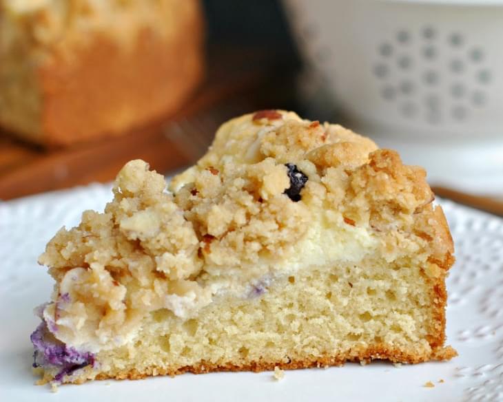 Blueberry Cream Cheese Coffee Cake