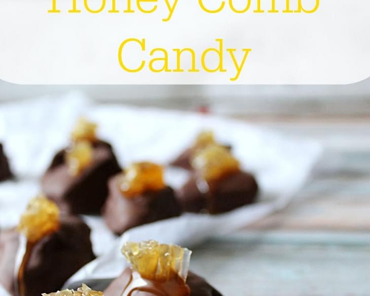 Chocolate Dipped Honey Comb Candy
