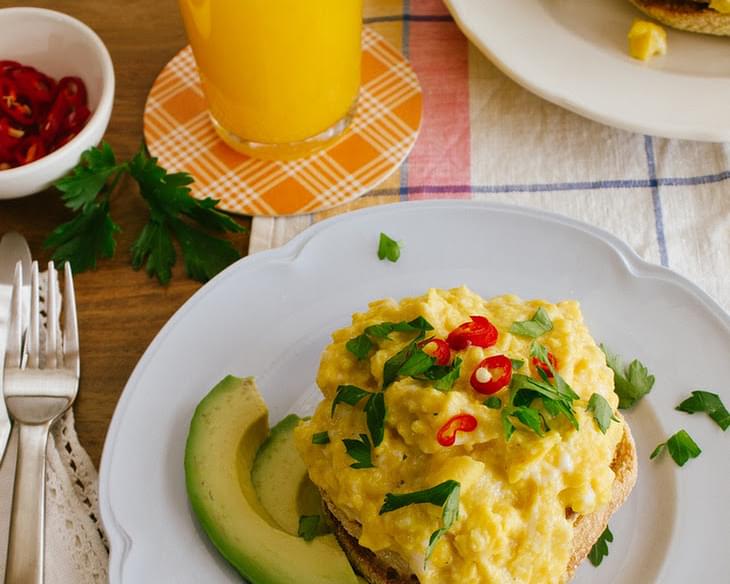 Perfect Scrambled Eggs with a Twist