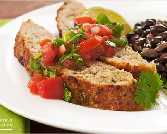 Green Chile Turkey Meatloaf