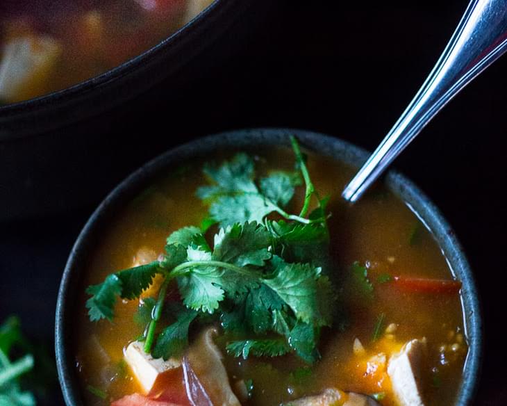 Hot and Sour Vietnamese Soup with Tamarind