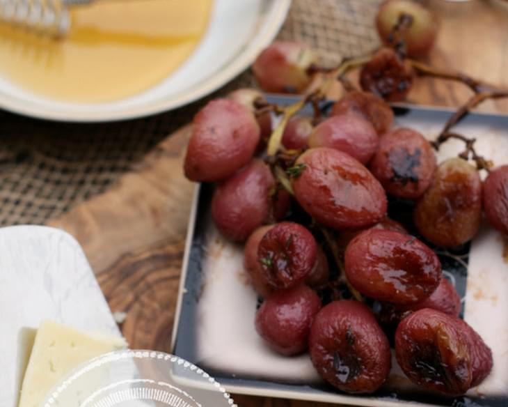 Roasted Grapes with Thyme