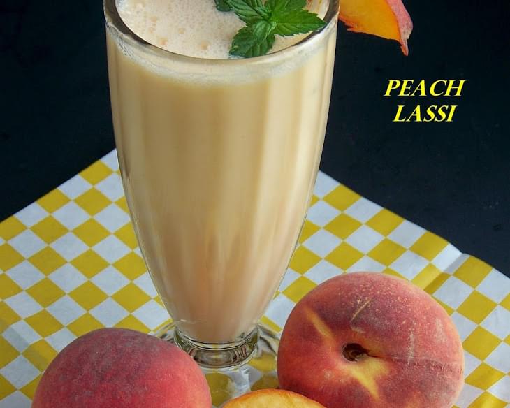 Peach Lassi (Smoothie)