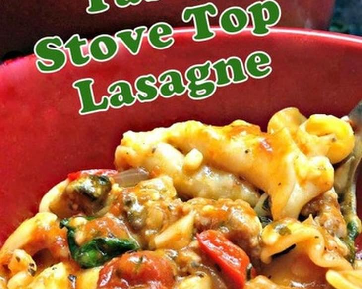 Stove Top Lasagna