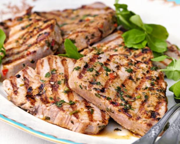 Tuna Steaks With Chermoula