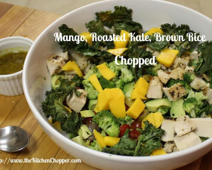 Mango, Roasted Kale, Brown Rice Chopped