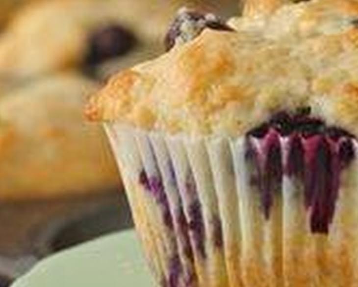 Blueberry Muffins Recipe & Video