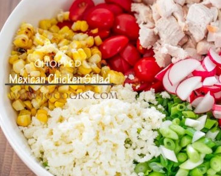 Chopped Mexican Chicken Salad