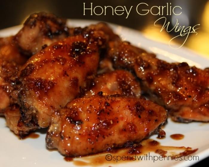 Honey Garlic Wings (Oven Baked)