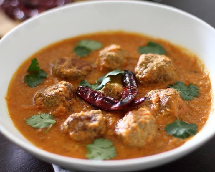 Spicy Indian Kofta (Meatball) Curry