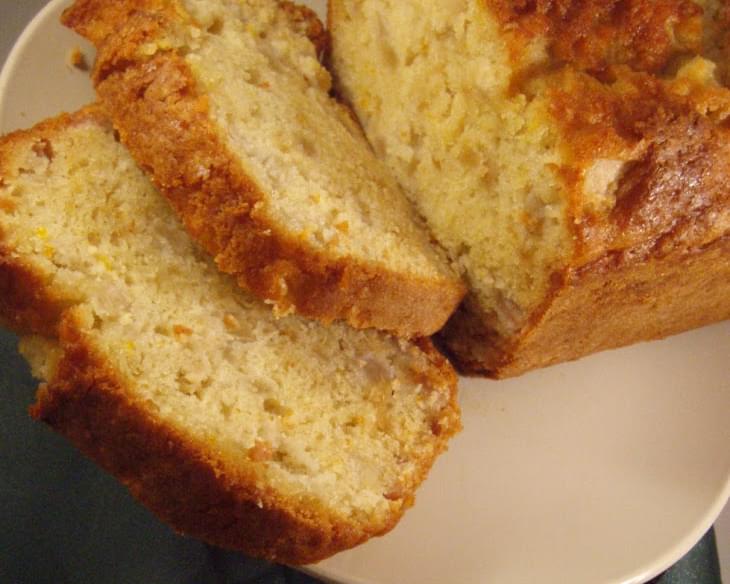 Fresh Ginger-Pear Quick Bread Recipe